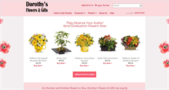 Desktop Screenshot of dorothysflowersok.com